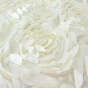 Satin Rosette Stretch Fitted Spandex Folding Chair Cover