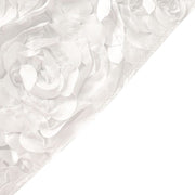 Satin Rosette Stretch Fitted Spandex Folding Chair Cover