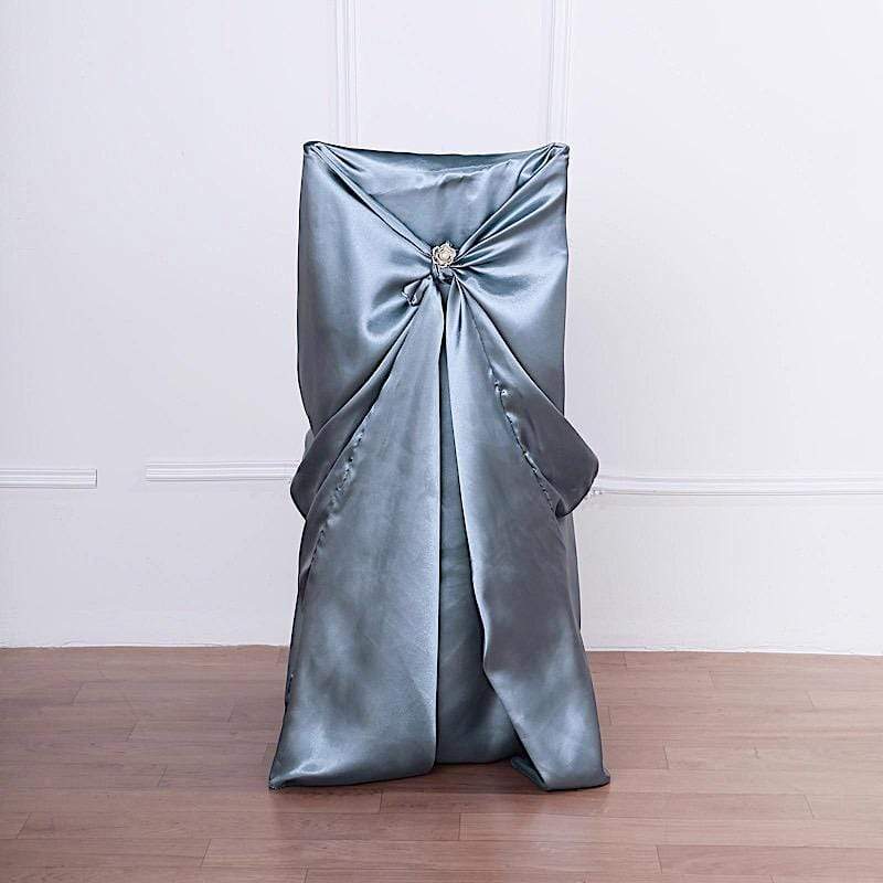 Satin Universal Chair Cover Wedding Party Decorations