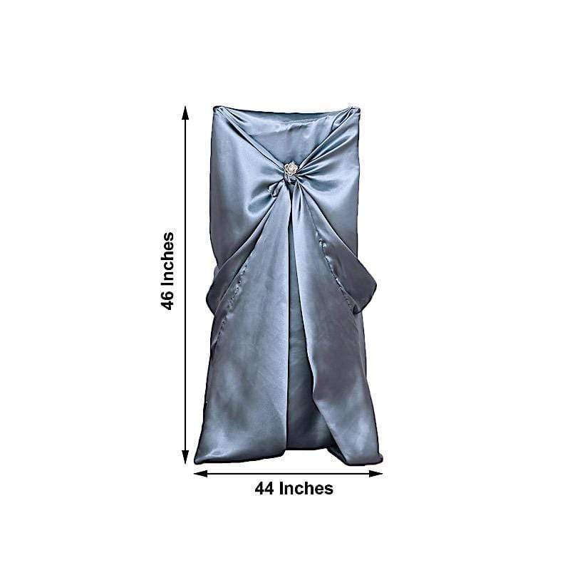 Satin Universal Chair Cover Wedding Party Decorations