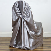 Satin Universal Chair Cover Wedding Party Decorations