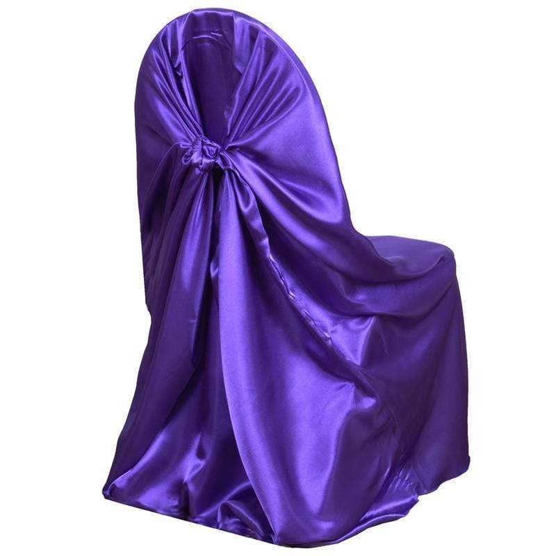 Satin Universal Chair Cover Wedding Party Decorations