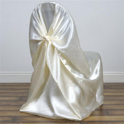Satin Universal Chair Cover Wedding Party Decorations