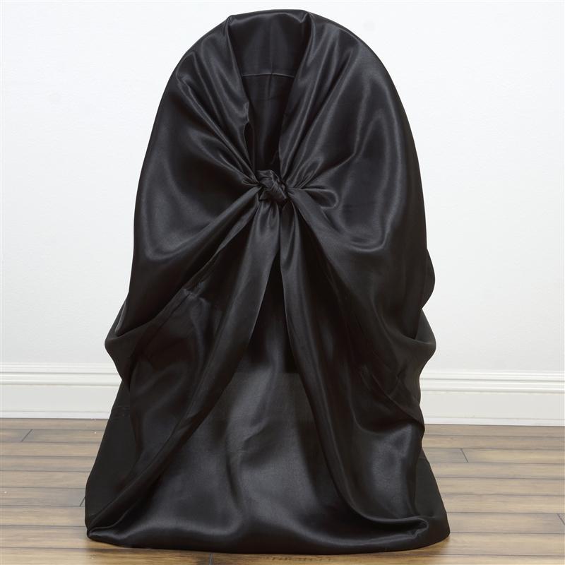 Satin Universal Chair Cover Wedding Party Decorations