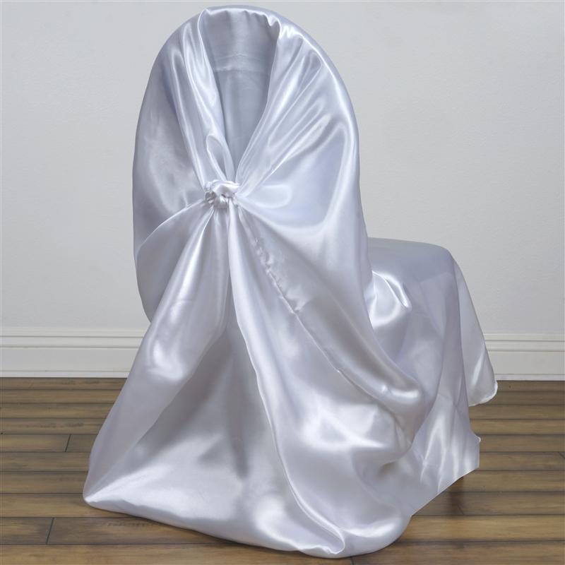 Satin Universal Chair Cover Wedding Party Decorations