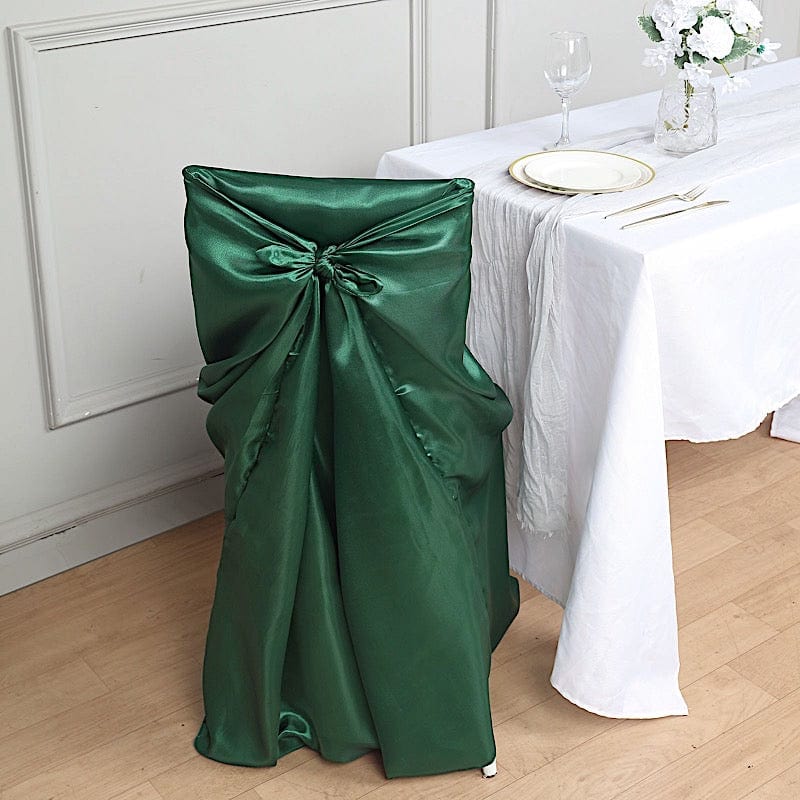 Satin Universal Chair Cover Wedding Party Decorations