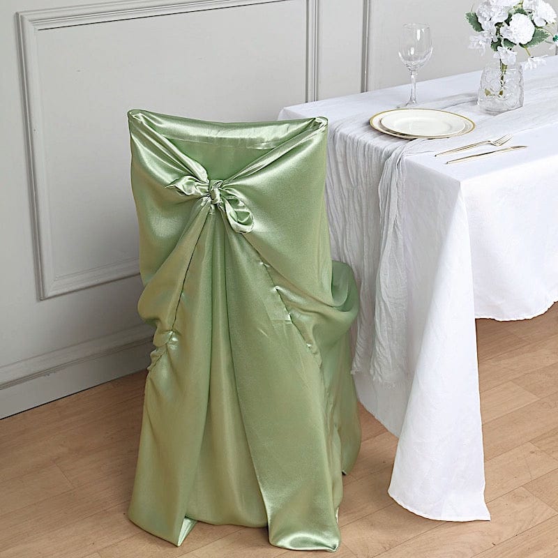 Satin Universal Chair Cover Wedding Party Decorations