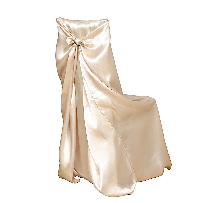 Satin Universal Chair Cover Wedding Party Decorations