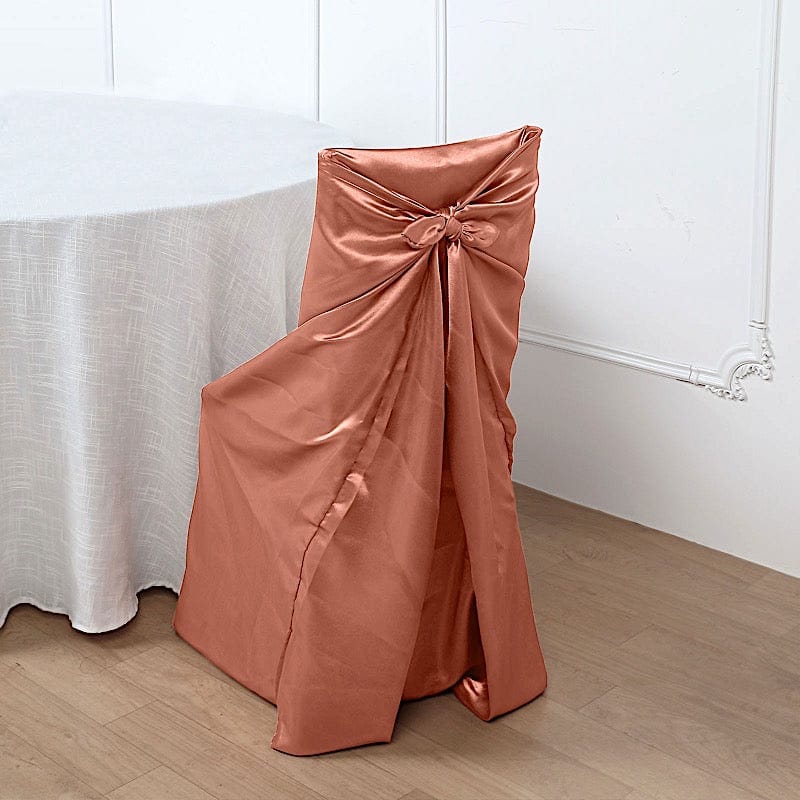Satin Universal Chair Cover Wedding Party Decorations