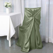 Satin Universal Chair Cover Wedding Party Decorations