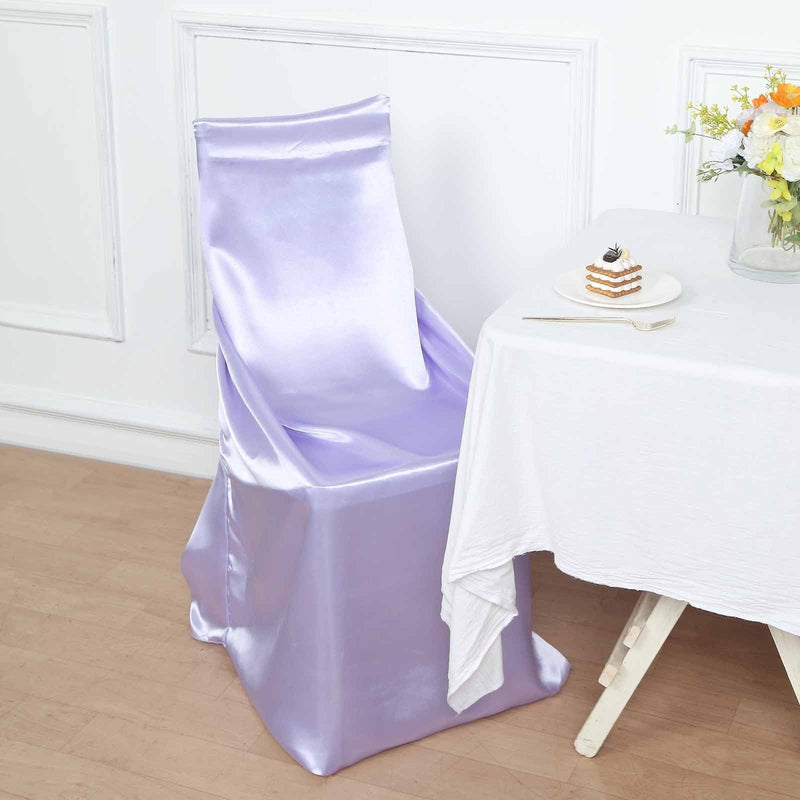 Satin Universal Chair Cover Wedding Party Decorations