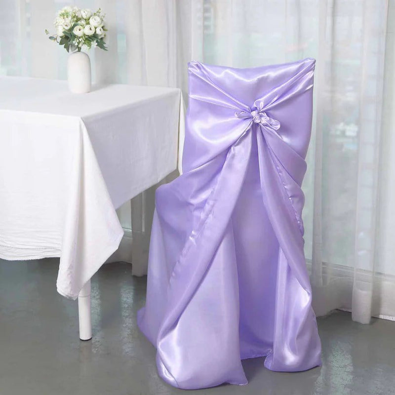 Satin Universal Chair Cover Wedding Party Decorations