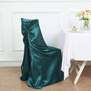Satin Universal Chair Cover Wedding Party Decorations