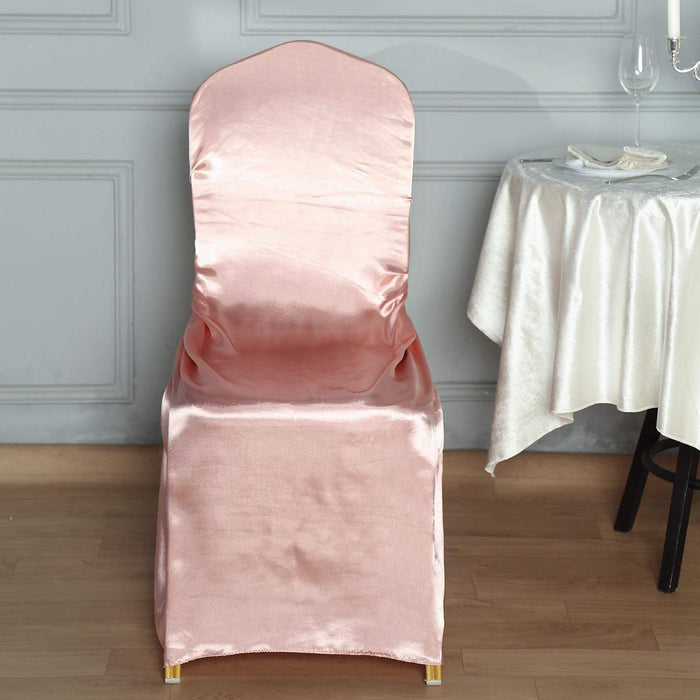 Satin Universal Chair Cover Wedding Party Decorations CHAIR_UNIV_STN_080