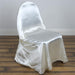 Satin Universal Chair Cover Wedding Party Decorations CHAIR_UNIV_STN_IVR