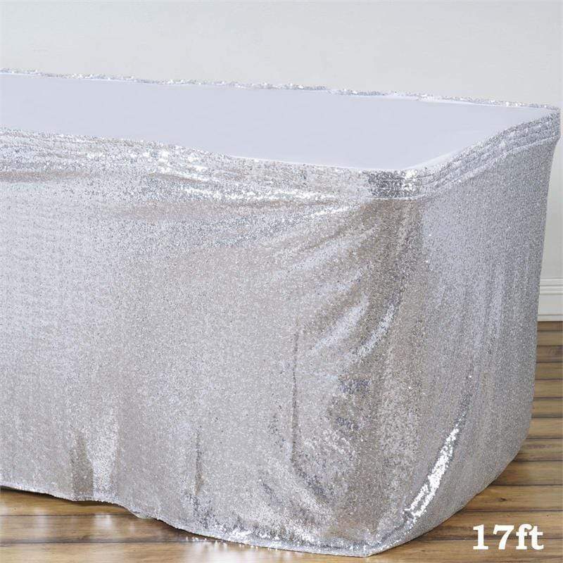 Sequin Banquet Table Skirts