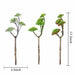 Set of 3 12" tall Faux Succulent Picks Sprays Stems - Assorted Colors ARTI_SUC_LS002_ALST
