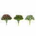 Set of 3 4" tall Artificial Faux Jelly Bean Succulent Picks Stems - Assorted Colors ARTI_SUC_WS003_ASST