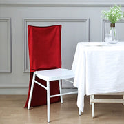 Soft Velvet Chiavari Chair Back Slipcover