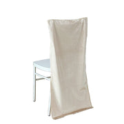 Soft Velvet Chiavari Chair Back Slipcover