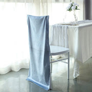 Soft Velvet Chiavari Chair Back Slipcover