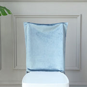 Soft Velvet Chiavari Chair Back Slipcover