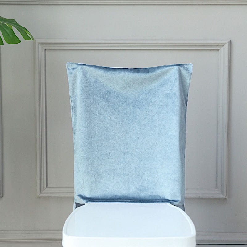 Soft Velvet Chiavari Chair Back Slipcover