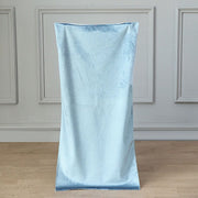 Soft Velvet Chiavari Chair Back Slipcover
