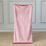 Soft Velvet Chiavari Chair Back Slipcover