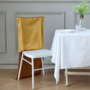 Soft Velvet Chiavari Chair Back Slipcover