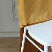 Soft Velvet Chiavari Chair Back Slipcover