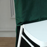 Soft Velvet Chiavari Chair Back Slipcover