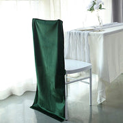 Soft Velvet Chiavari Chair Back Slipcover
