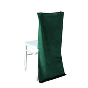 Soft Velvet Chiavari Chair Back Slipcover