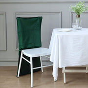 Soft Velvet Chiavari Chair Back Slipcover
