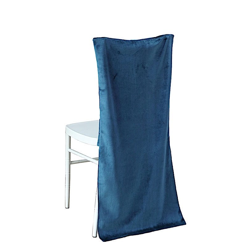 Soft Velvet Chiavari Chair Back Slipcover
