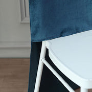 Soft Velvet Chiavari Chair Back Slipcover