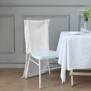 Soft Velvet Chiavari Chair Back Slipcover