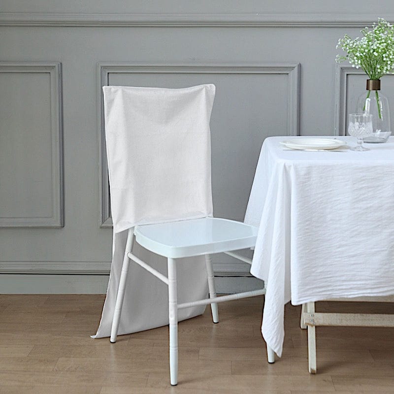 Soft Velvet Chiavari Chair Back Slipcover