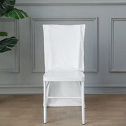 Soft Velvet Chiavari Chair Back Slipcover