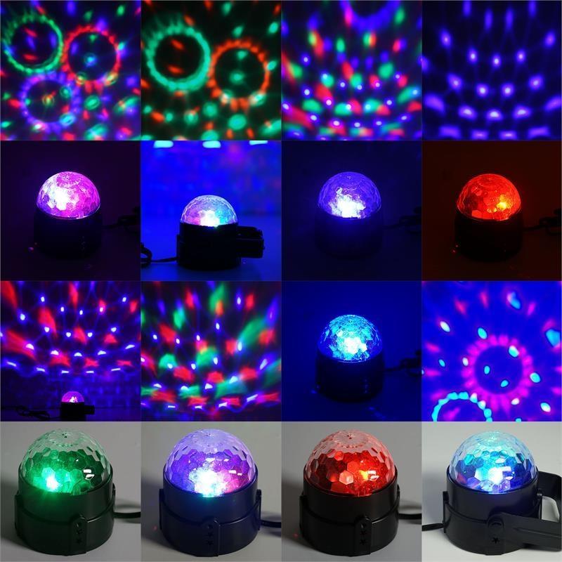 Sound Activated LED Spotlight - Red Green Blue LED_SPT08