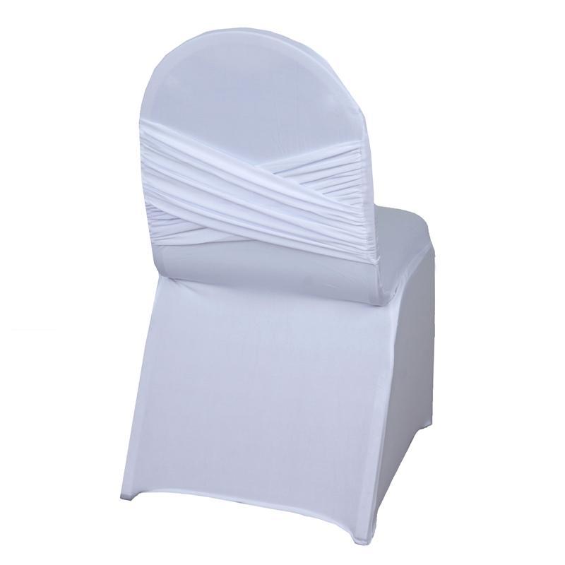 Spandex Banquet Chair Cover with Crisscross Design