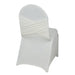 Spandex Banquet Chair Cover with Crisscross Design