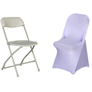 Spandex Folding Chair Cover Wedding Party Decorations