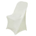 Spandex Folding Chair Cover Wedding Party Decorations CHAIR_SPFD_IVR