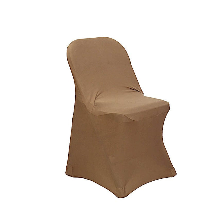 Spandex Folding Chair Cover Wedding Party Decorations CHAIR_SPFD_TAUP