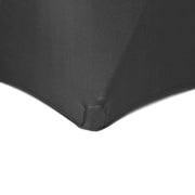 Spandex Folding Chair Cover with Glittered Metallic Back