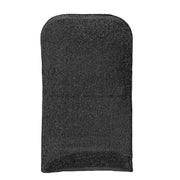 Spandex Folding Chair Cover with Glittered Metallic Back - Black CHAIR_SPFD23_BLK