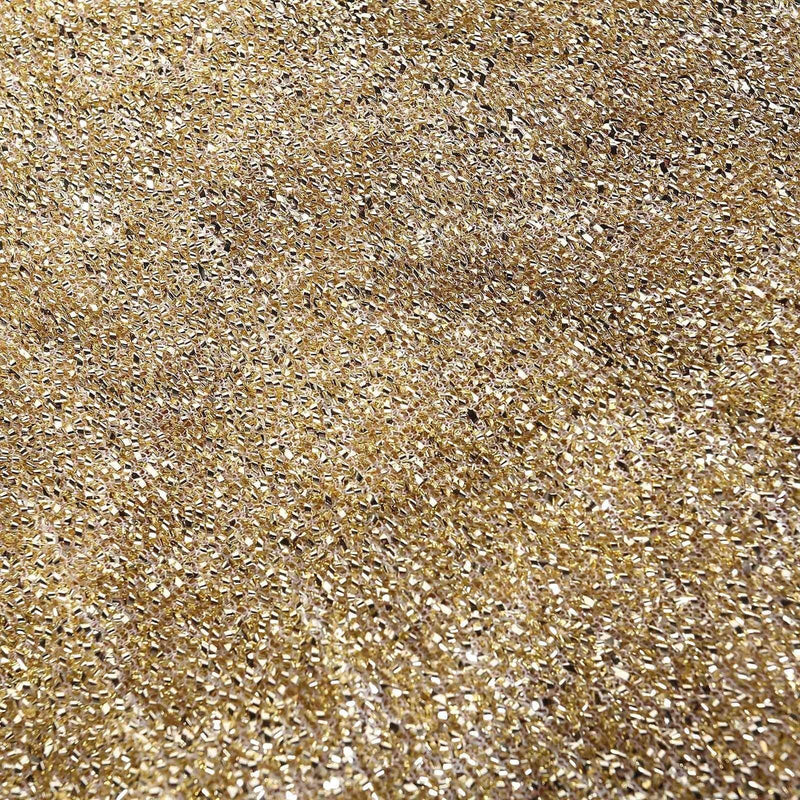 Spandex Folding Chair Cover with Glittered Metallic Back