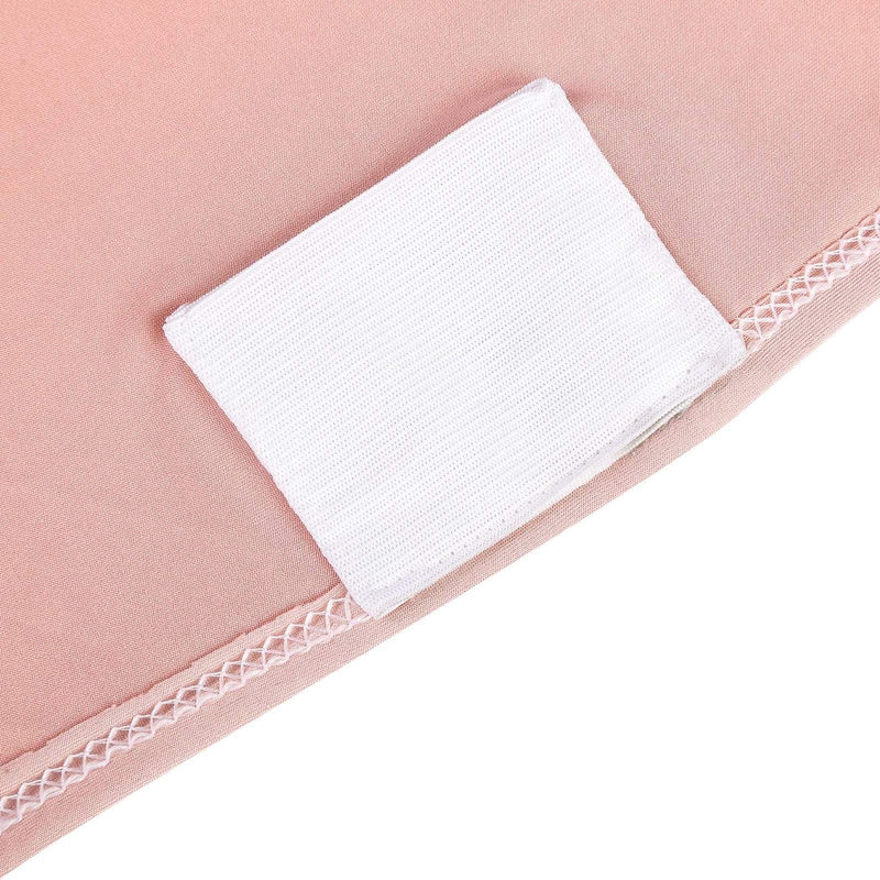 Spandex Folding Chair Cover with Glittered Metallic Back